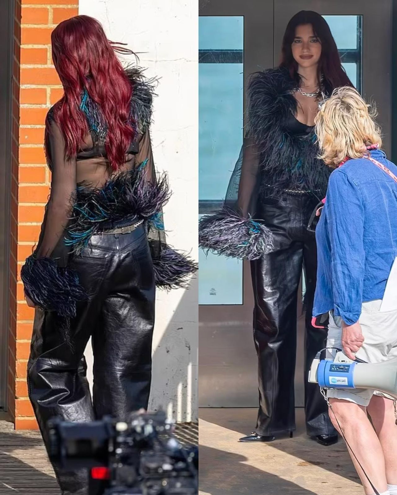 DUA LIPA AT O2 COMMUNICATIONS COMMERCIAL SET IN KENT09